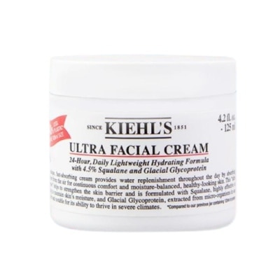 KIEHL S 【Kiehl’s 契爾氏】減塑新版 冰河醣蛋白保濕霜125ml 國際航空版