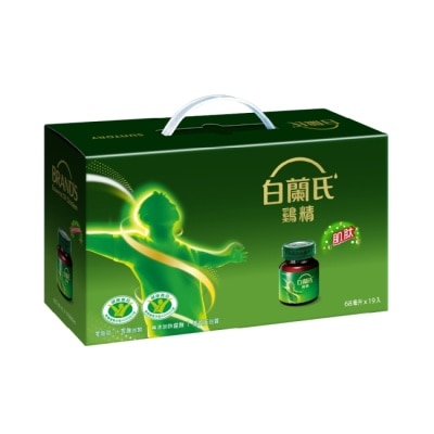 白蘭氏 白蘭氏雞精68ml*19入 健康雙認可 抗疲勞+免疫調節 送禮自用皆宜