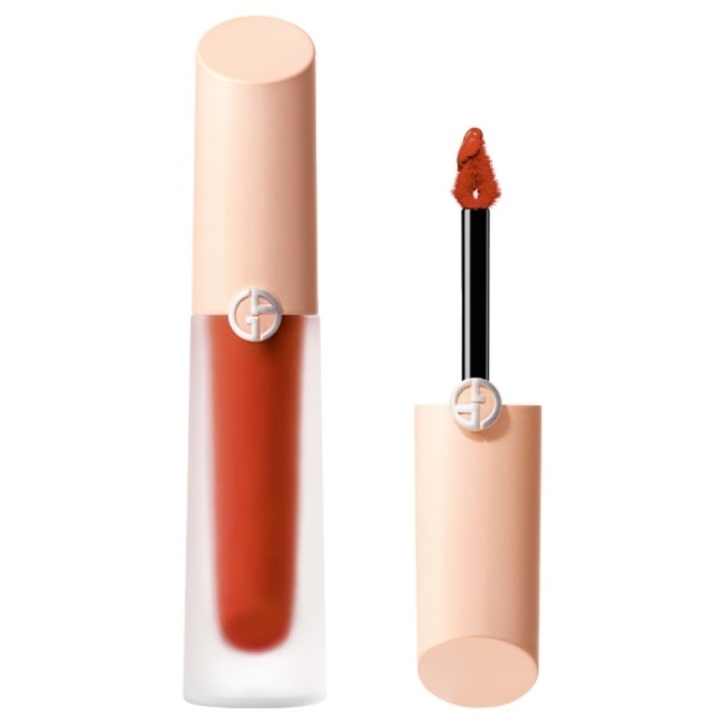 Giorgio Armani 奢華絲緞訂製水唇釉 裸粉限定版(4ml) #4冷煙西柚