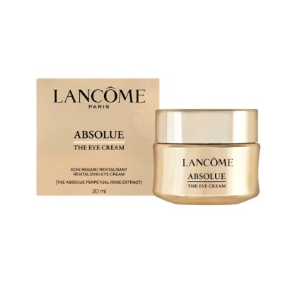LANCOME蘭蔻 LANCOME蘭蔻 絕對完美永生玫瑰肽金逆時眼霜(20ml)_國際航空版