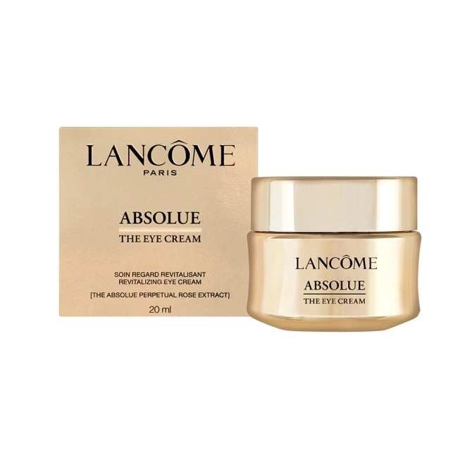 LANCOME蘭蔻 絕對完美永生玫瑰肽金逆時眼霜(20ml)_國際航空版