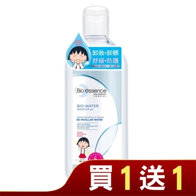 BIOESSENCE 碧歐斯BIO水感舒緩b5無油卸妝水(櫻桃小丸子)400ml