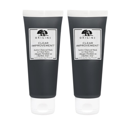 ORIGINS 品木宣言 ORIGINS品木宣言 泥娃娃活性碳面膜(75ml) 2入組【短效良品2026/12】_國際航空版
