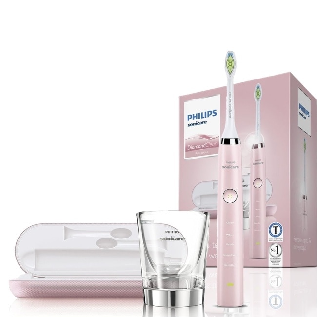 Philips飛利浦 鑽石靚白音波震動電動牙刷HX9362 贈西歐科技USB便攜式女士美體刀
