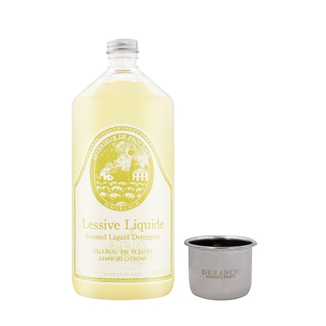 DURANCE朵昂思 香氛洗衣精(1L)-法國青檸花+洗劑量杯-專櫃公司貨