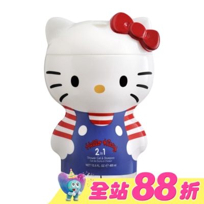 Hello Kitty - Hello Kitty 凱蒂貓2合1沐浴洗髮精400ml