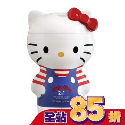 Hello Kitty Hello Kitty 凱蒂貓2合1沐浴洗髮精400ml