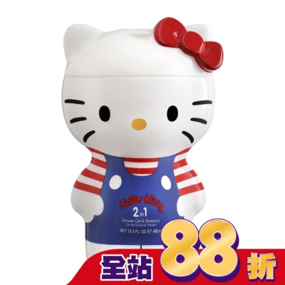 Hello Kitty - Hello Kitty 凱蒂貓2合1沐浴洗髮精400ml