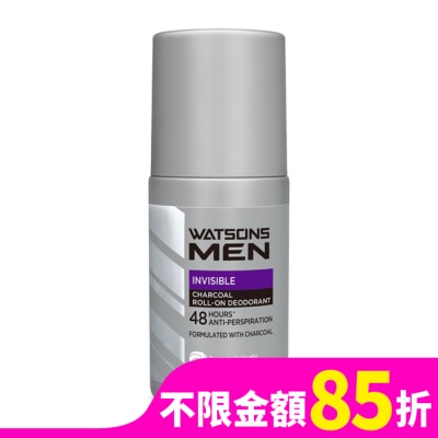 Watsons 屈臣氏 屈臣氏男士乾爽活性炭止汗爽身乳液(滾珠瓶)