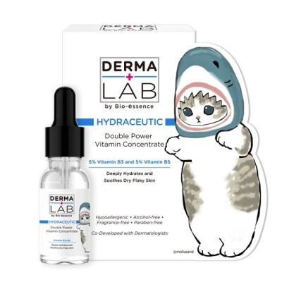 DERMALAB 德美醫研 超效10%雙B維他命精華液15ml(福貓珊迪聯名)