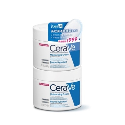 CeraVe CeraVe長效潤澤修護霜340g雙入年度組_WSN