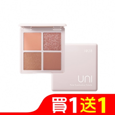 1028 1028 UNI 氧氣系純淨四色眼彩盤 慕斯粉