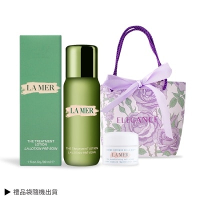 LA MER LA MER 海洋拉娜 超能潤澤乳霜入門組[舒芙乳霜7ml+超能精華露30ml]