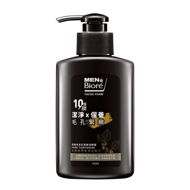 MENs Biore 保養系毛孔緊緻洗顏露 150g