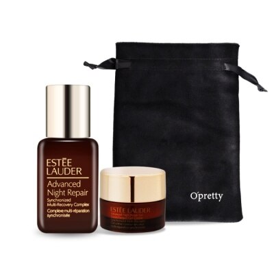 ESTEE LAUDER ESTEE LAUDER 雅詩蘭黛 特潤亮眼霜(5ml)+特潤超導修護露(15ml)