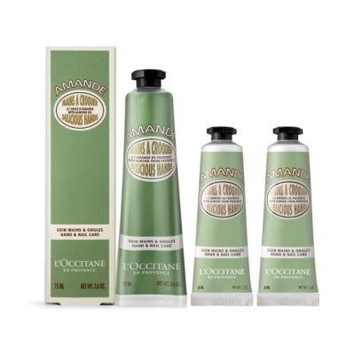 L OCCITANE L’OCCITANE 歐舒丹 杏仁護手霜(75ml+30MLX2)-國際航空版