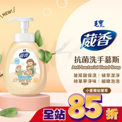 MAOBAO毛寶 毛寶葳香抗菌洗手慕斯300g