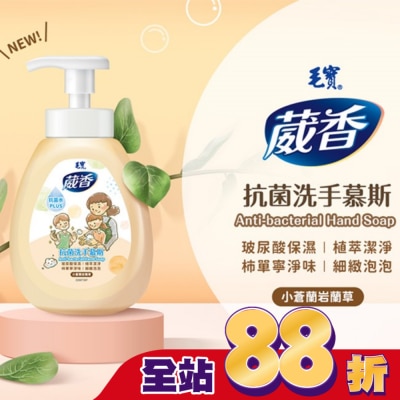 MAOBAO毛寶 毛寶葳香抗菌洗手慕斯300g