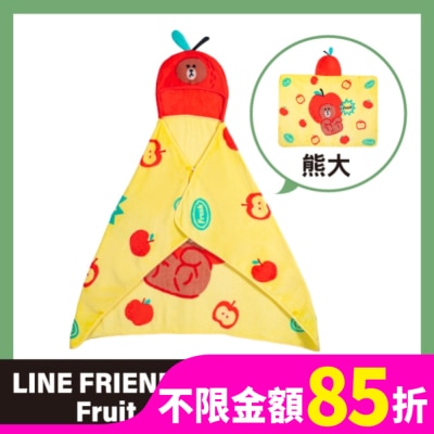 WATSONS 清貨)屈臣氏法蘭絨披毯-熊大(LINE FRIENDS)