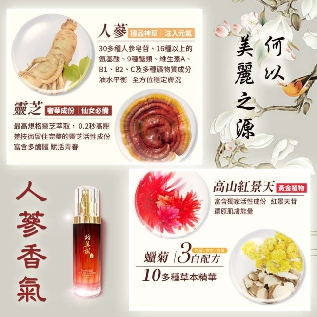 【詩美諾】全效賦活寵愛組-全能精華乳100ml+人蔘修護霜60ml