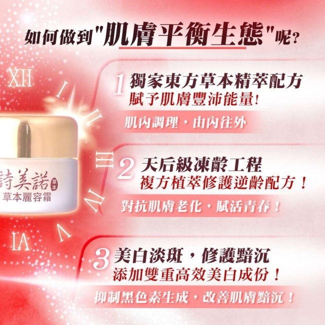 【詩美諾】高級東方人蔘草本全方位四件超值護膚保養套組-潔顏霜100g+精華露150ml+精華乳100ml+麗容霜20g