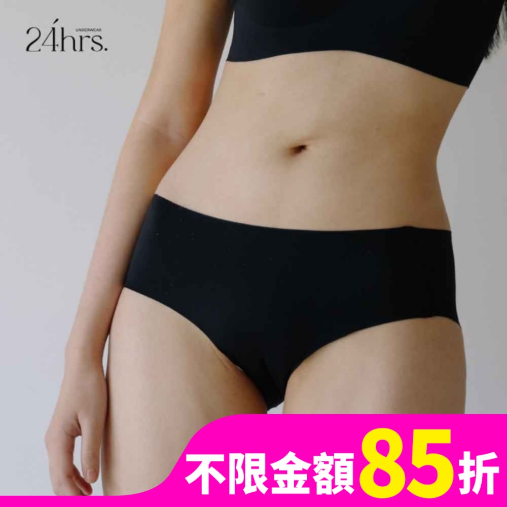 24HRS無感失憶內褲 (經典黑)-F