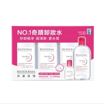 BIODERMA 貝膚黛瑪 貝膚黛瑪NO.1奇蹟卸妝組