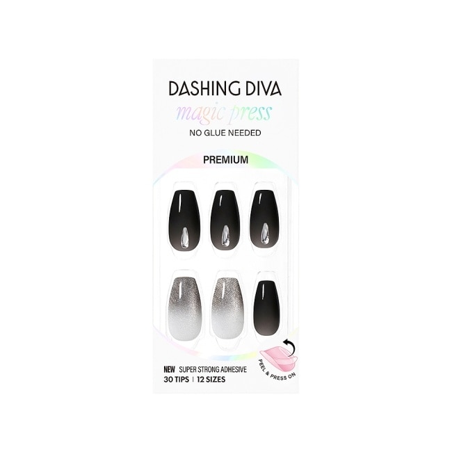 Dashing Diva/P 頂級璀燦美甲片-魔幻哥德-30片