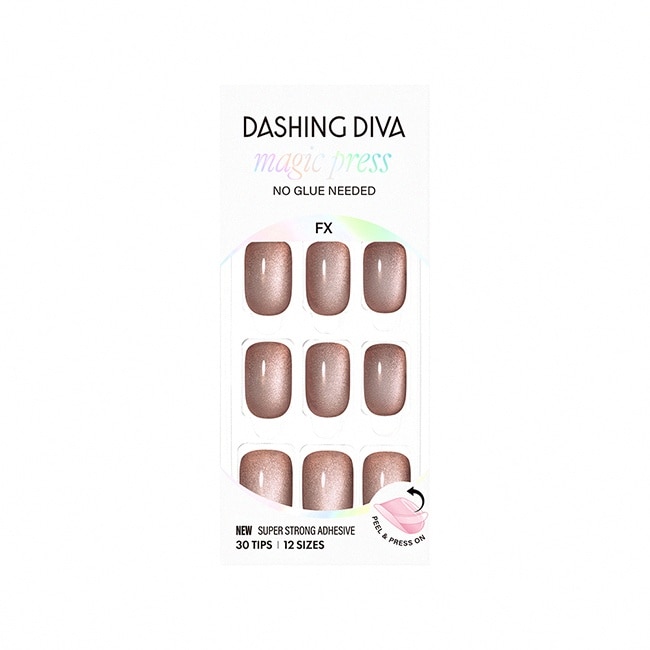 Dashing Diva/F 時尚潮流美甲片-琥珀貓眼-30片