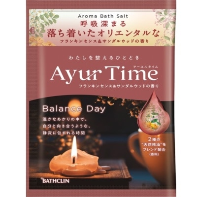 EARTH Ayur Time精油浴鹽(靜謐平穩)40g