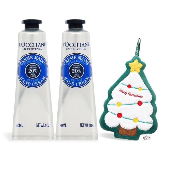 L’OCCITANE 歐舒丹 經典護手霜雙入組(30MLX2)-乳油木-國際航空版