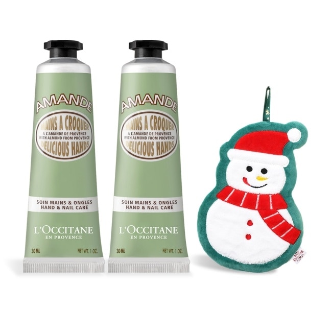 L’OCCITANE 歐舒丹 經典護手霜雙入組(30MLX2)-杏仁-國際航空版