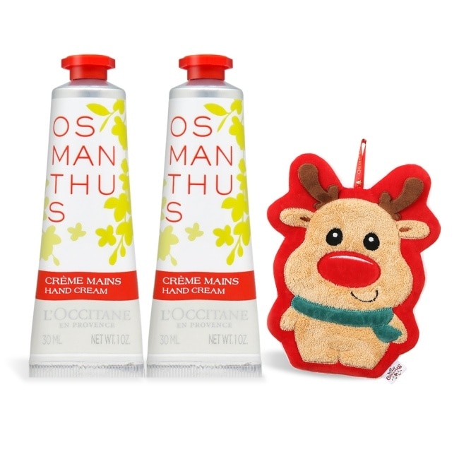 L’OCCITANE 歐舒丹 經典護手霜雙入組(30MLX2)-桂花-國際航空版