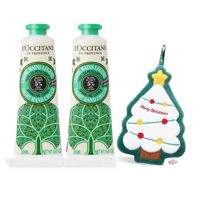 L Occitane L’Occitane 歐舒丹 經典護手霜雙入組(30mlx2)-歡聚乳油木碧綠舒芙-國際航空版