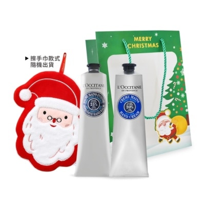 L OCCITANE L’OCCITANE 歐舒丹 乳油木密集修護手膜霜(150ml)+乳油木護手霜(150ml) 新版-國際航空版