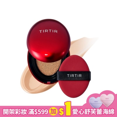 TIRTIR TIRTIR 持久定妝光彩氣墊 24N 拿鐵色 SPF40 PA++