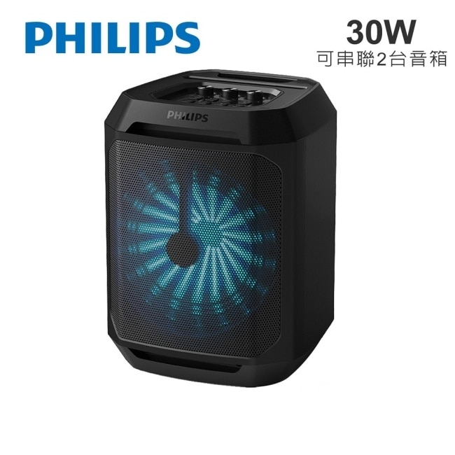 PHILIPS 藍牙30W超重低音派對喇叭-TAX2208