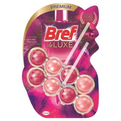 Bref妙力 - Bref 懸掛式馬桶清潔球 Deluxe永恆紫羅蘭(粉)50g*2
