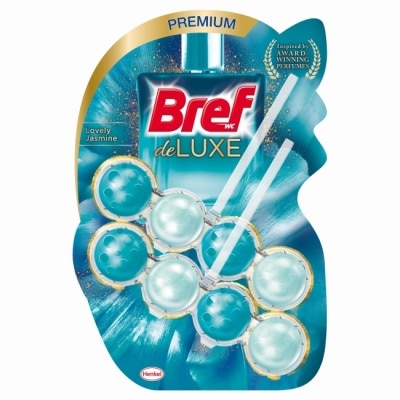 Bref妙力 - Bref 懸掛式馬桶清潔球 Deluxe 清爽橙花(綠)50g*2 image