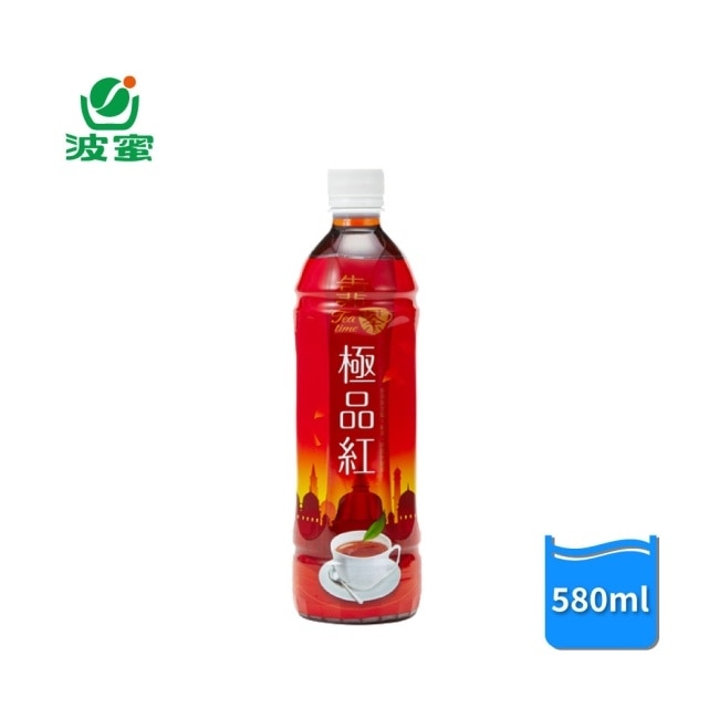 【波蜜】靠茶-極品紅茶580mlX24罐/箱﹘箱購