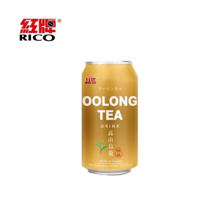 【紅牌】高山烏龍茶飲料340mlx24罐/箱﹘箱購