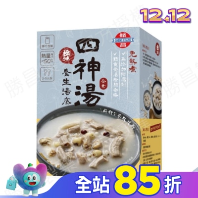 ShengChang勝昌製藥 勝昌四神湯養生湯底粉 17g/包/6小包/盒