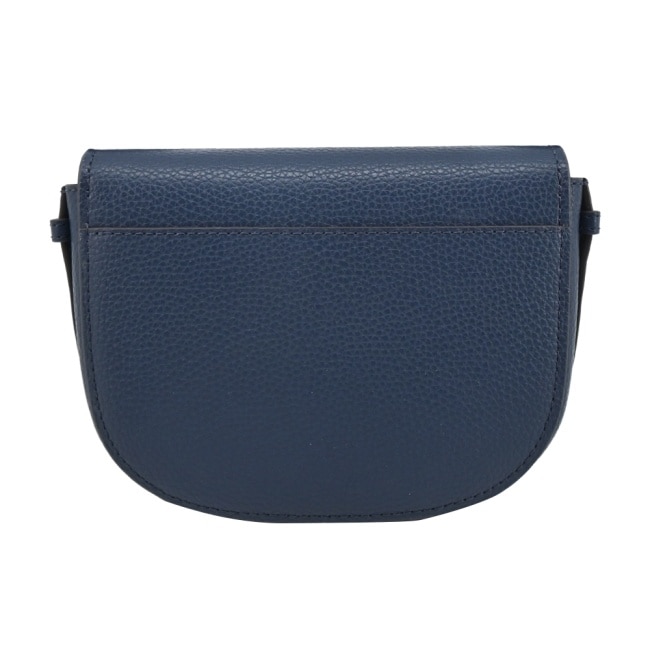 MICHAEL KORS REED 荔枝紋LOGO磁吸翻蓋斜背包-小/藍35S4S6RC1T-47NA