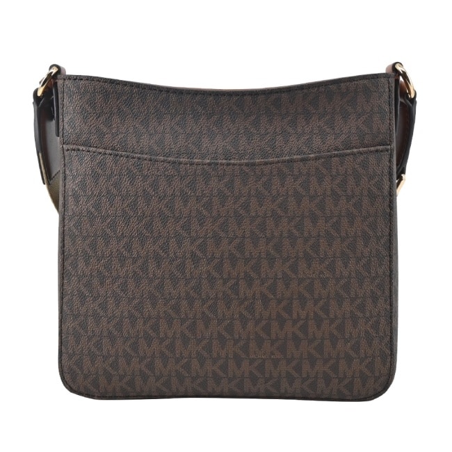 MICHAEL KORS  JET SET TRAVEL PVC斜背旅行郵差包-小/咖35S4GTVC5B-54BR