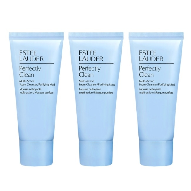 ESTEE LAUDER雅詩蘭黛 細緻煥采雙效淨化潔面乳(30ml) 3入組 image