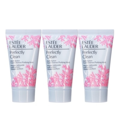 ESTEE LAUDER 雅詩蘭黛 ESTEE LAUDER雅詩蘭黛 細緻煥采雙效淨化潔面乳(30ml) 3入組_公司貨
