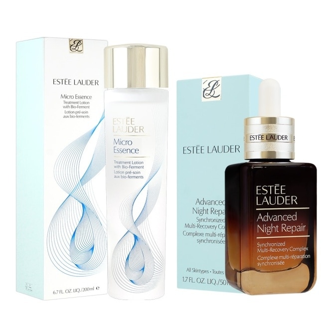 ESTEE LAUDER ESTEE LAUDER雅詩蘭黛 穩膚嫩肌明星組(原生露+小棕瓶) 專櫃公司貨