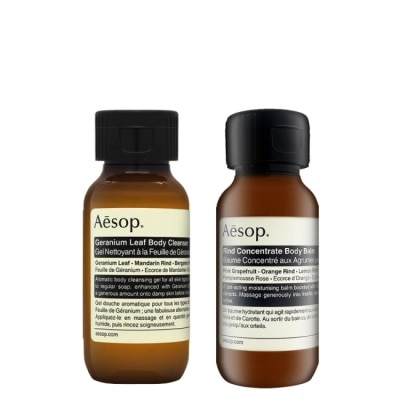 AESOP AESOP 天竺葵身體潔膚露 50ml+橙香身體乳霜 50ml