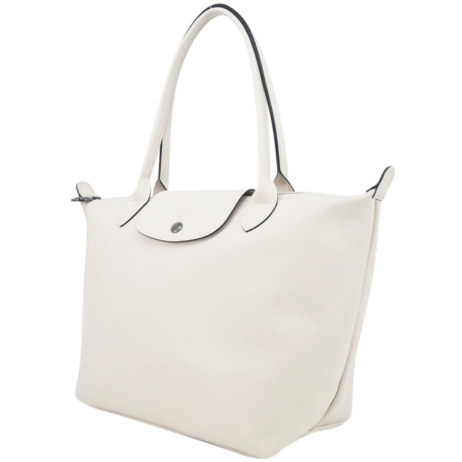 LONGCHAMP LE PLIAGE XTRA系列牛皮長把水餃肩背包(中/亞麻)2605-987-037