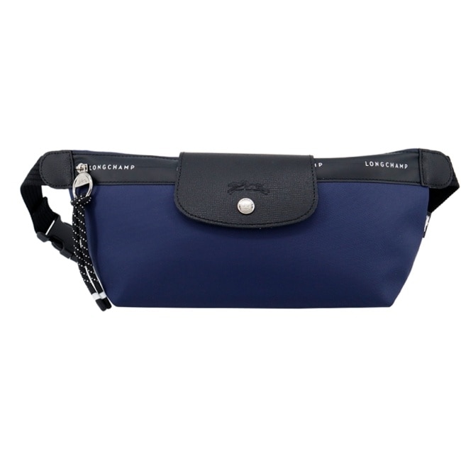 LONGCHAMP LE PLIAGE ENERGY系列再生尼龍腰包(中/海軍藍)10256-HSR-006
